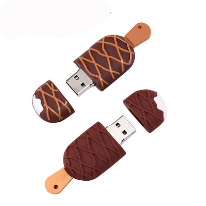 U Disk Simulation Oem Ice Cream 32G 64G Gift Custom Usb Usb   Drive